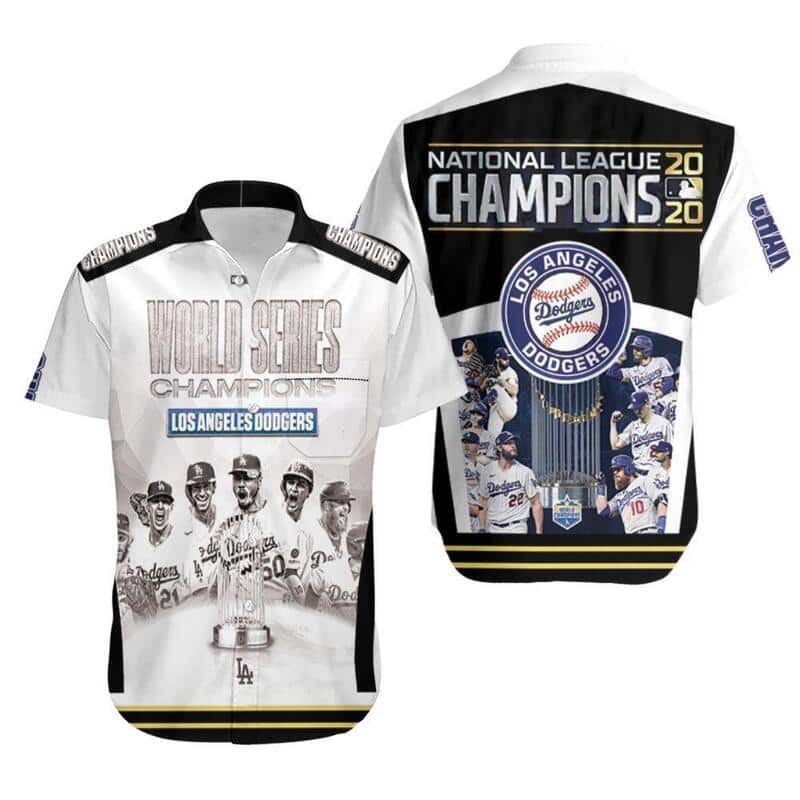 Los Angeles Dodgers Hawaiian Shirt World Series Champions Los Angeles Dodgers Hawaiian Shirt World Series Champions