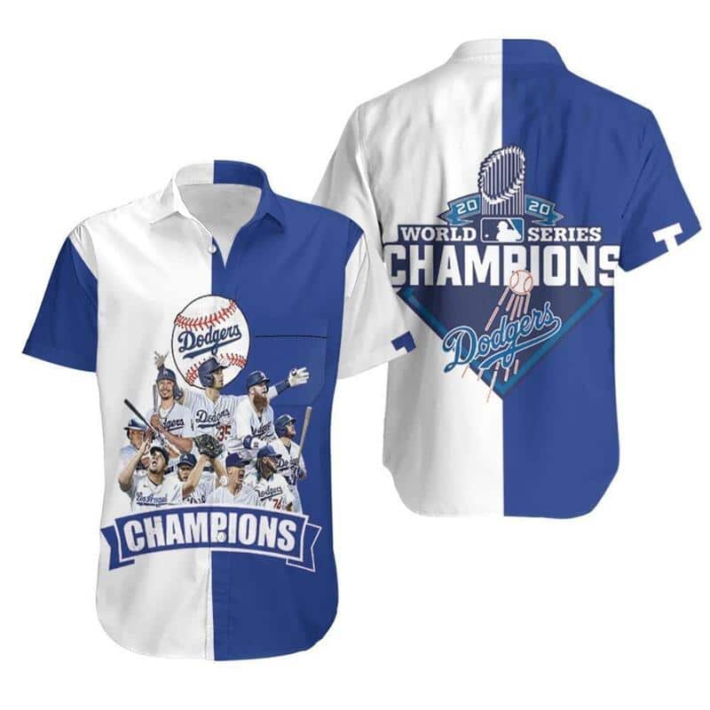 World Series Champions Los Angeles Dodgers Hawaiian Shirt World Series Champions Los Angeles Dodgers Hawaiian Shirt