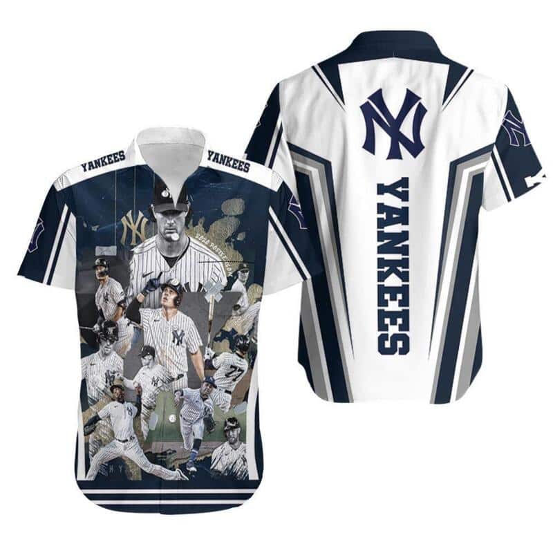 New York Yankees Hawaiian Shirt Gift For Baseball Fans New York Yankees Hawaiian Shirt Gift For Baseball Fans