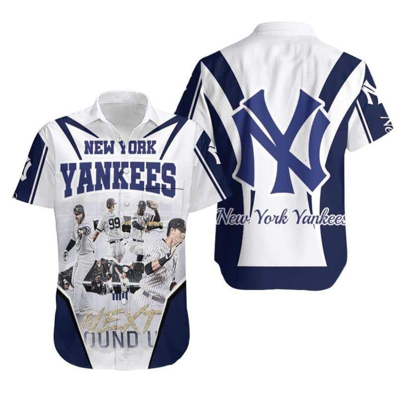 New York Yankees Hawaiian Shirt Next Round Up Gift For Baseball Fans New York Yankees Hawaiian Shirt Next Round Up Gift For Baseball Fans