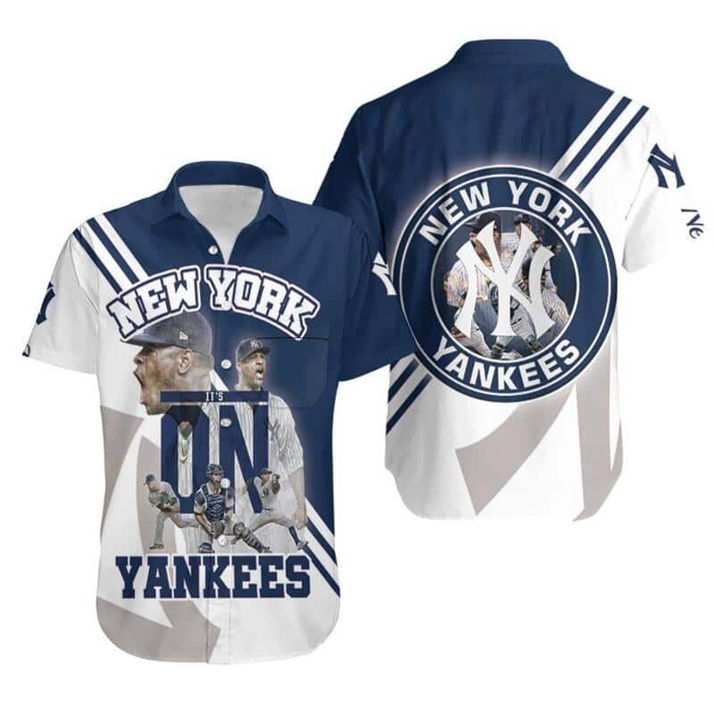 New York Yankees Hawaiian Shirt Luis Severino Mariano Rivera New York Yankees Hawaiian Shirt Luis Severino Mariano Rivera