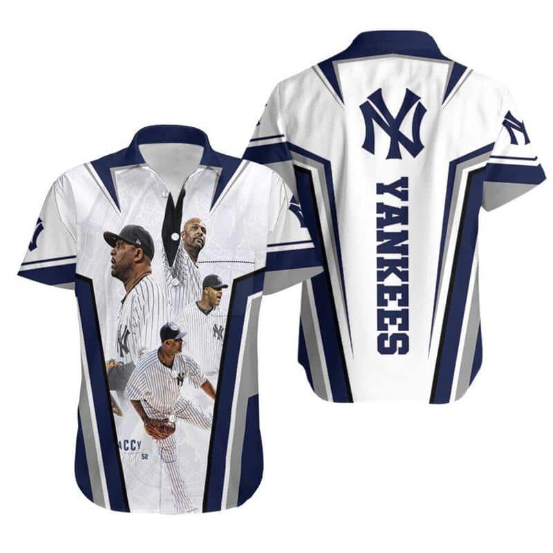 New York Yankees Hawaiian Shirt Great Players Father's Day Gift Baseball Fans New York Yankees Hawaiian Shirt Great Players Father's Day Gift Baseball Fans