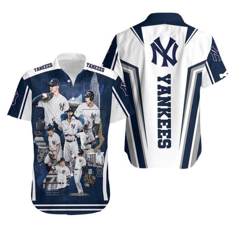 MLB New York Yankees Hawaiian Shirt Birthday Gift For Baseball Boyfriend