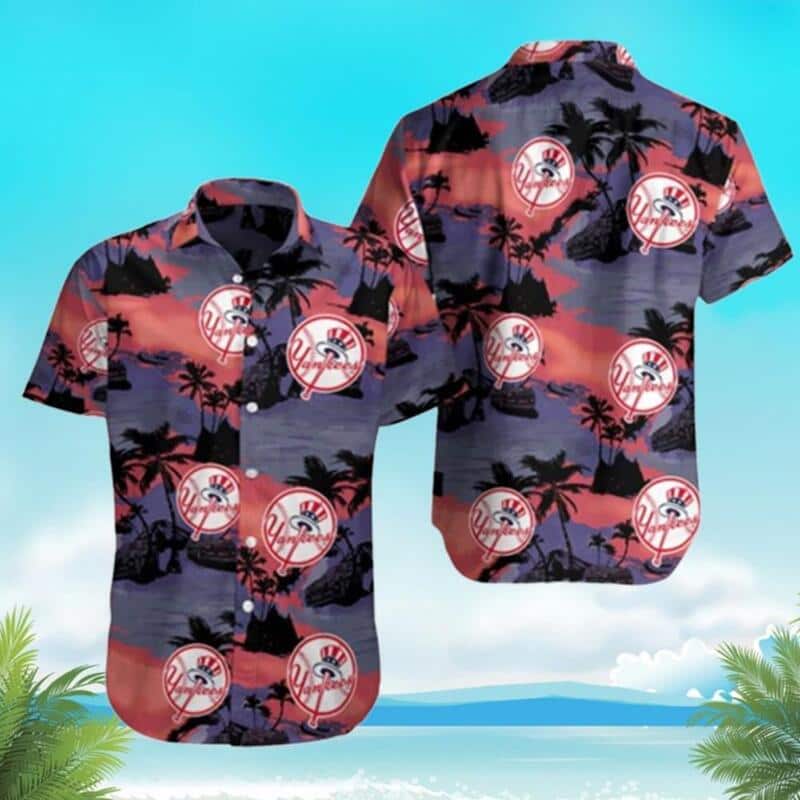 MLB New York Yankees Hawaiian Shirt Summer Gift For Beach Lovers