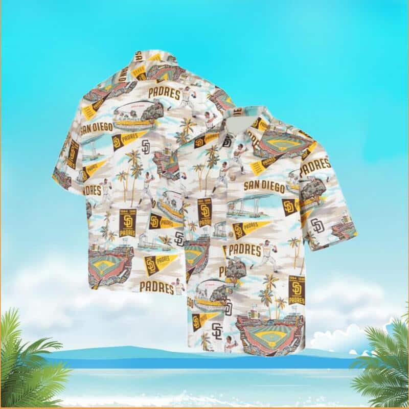 San Diego Padres Hawaiian Shirt Baseball Gift For Hawaii Lovers