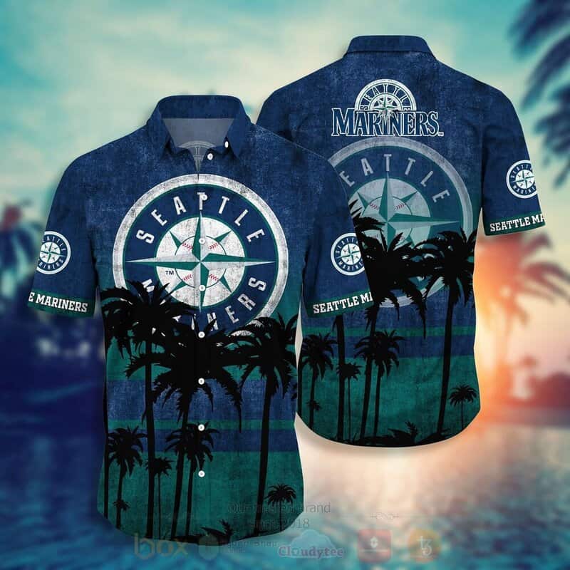 MLB Seattle Mariners Hawaiian Shirt Vintage Gift For Baseball Fans MLB Seattle Mariners Hawaiian Shirt Vintage Gift For Baseball Fans