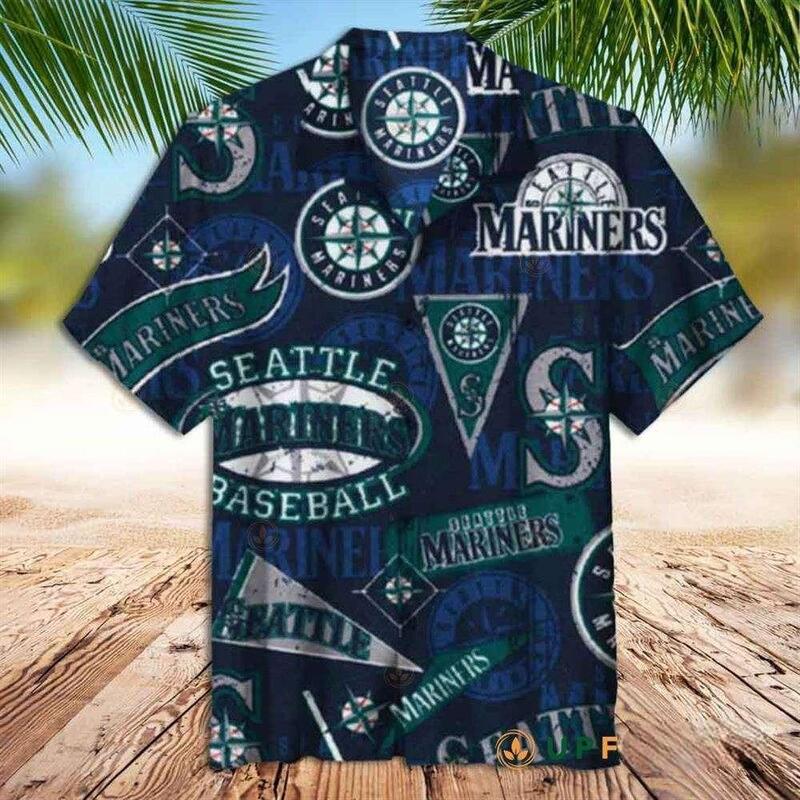 Seattle Mariners Hawaiian Shirt Summer Gift For Baseball Fans Seattle Mariners Hawaiian Shirt Summer Gift For Baseball Fans