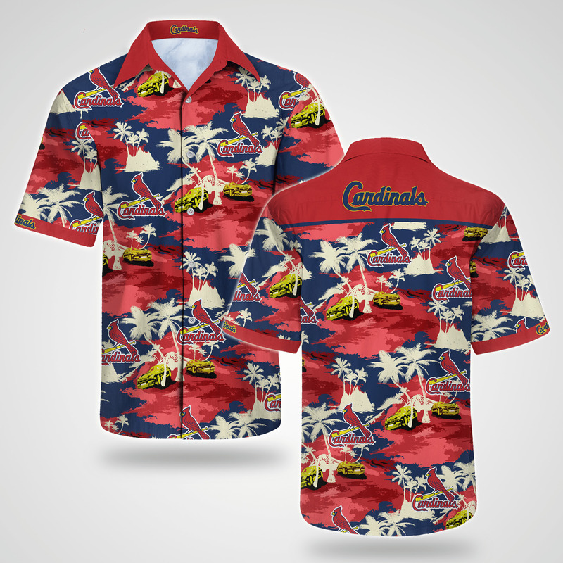 St. Louis Cardinals Hawaiian Shirt Summer Beach Gift St. Louis Cardinals Hawaiian Shirt Summer Beach Gift