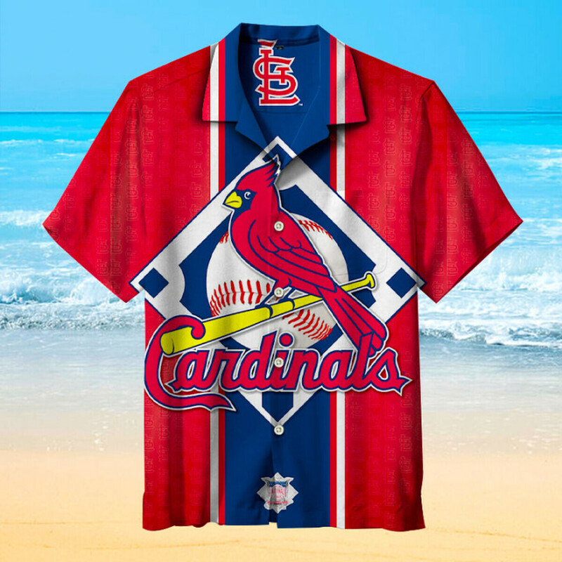 St. Louis Cardinals Hawaiian Shirt Birthday Gift For Baseball Boyfriend St. Louis Cardinals Hawaiian Shirt Birthday Gift For Baseball Boyfriend