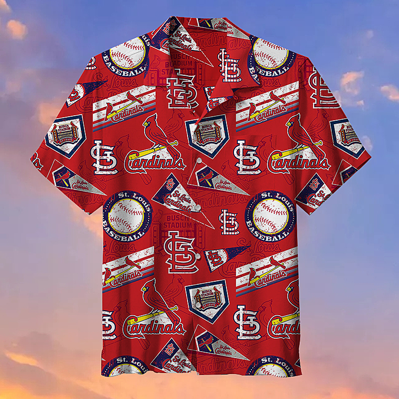 St. Louis Cardinals Hawaiian Shirt Summer Gift For Baseball Fans St. Louis Cardinals Hawaiian Shirt Summer Gift For Baseball Fans