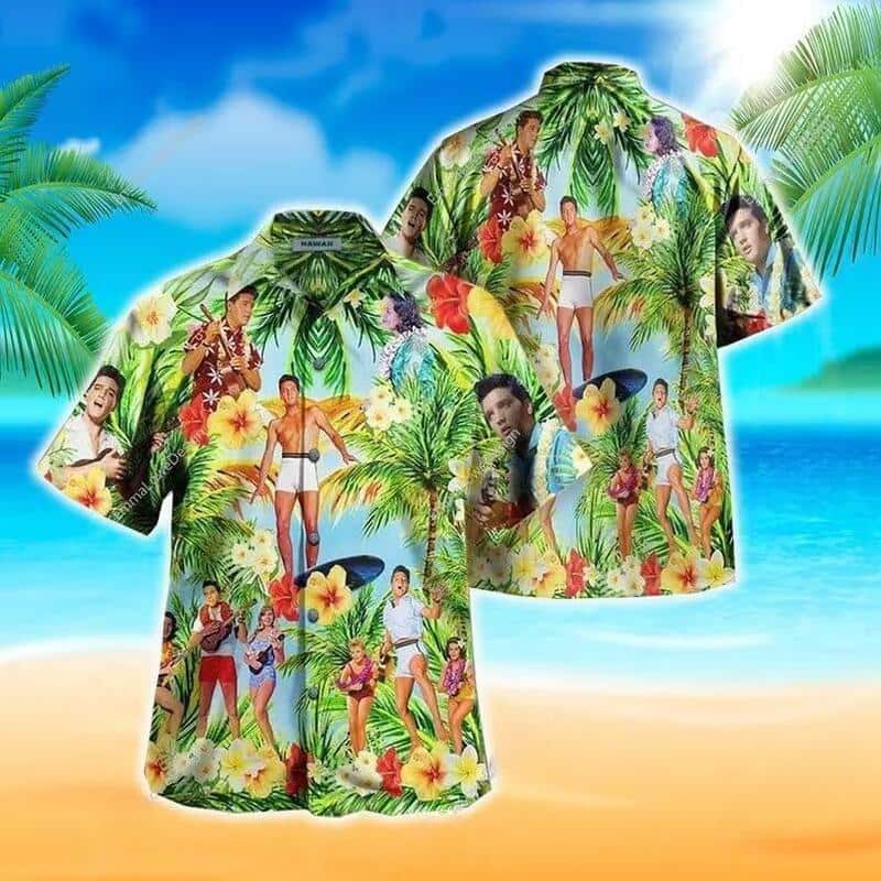 Elvis Presley Hawaiian Shirt Gift For Beach Lovers Elvis Presley Hawaiian Shirt Gift For Beach Lovers