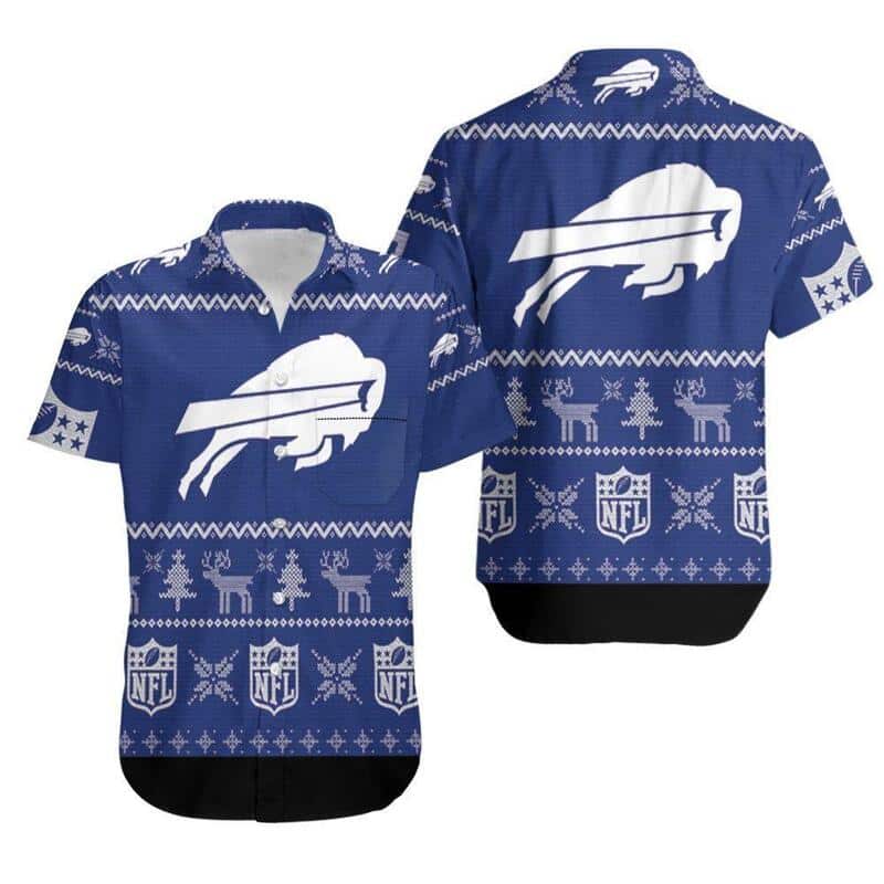 Buffalo Bills Hawaiian Shirt Christmas Gift For Football Lovers Buffalo Bills Hawaiian Shirt Christmas Gift For Football Lovers
