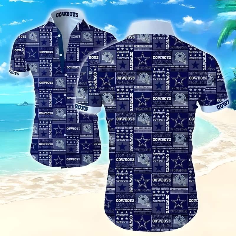 Dallas Cowboys Hawaiian Shirt Football Gift For Players Dallas Cowboys Hawaiian Shirt Football Gift For Players