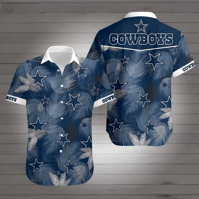 Dallas Cowboys Hawaiian Shirt Father's Day Gift For Beach Lovers Dallas Cowboys Hawaiian Shirt Father's Day Gift For Beach Lovers
