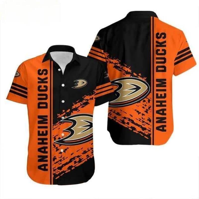NHL Anaheim Ducks Hawaiian Shirt Hockey Fan Gift NHL Anaheim Ducks Hawaiian Shirt Hockey Fan Gift