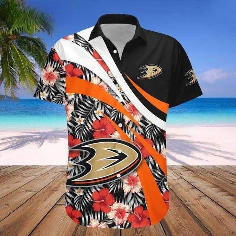 NHL Anaheim Ducks Hawaiian Shirt Trendy Summer Gift NHL Anaheim Ducks Hawaiian Shirt Trendy Summer Gift