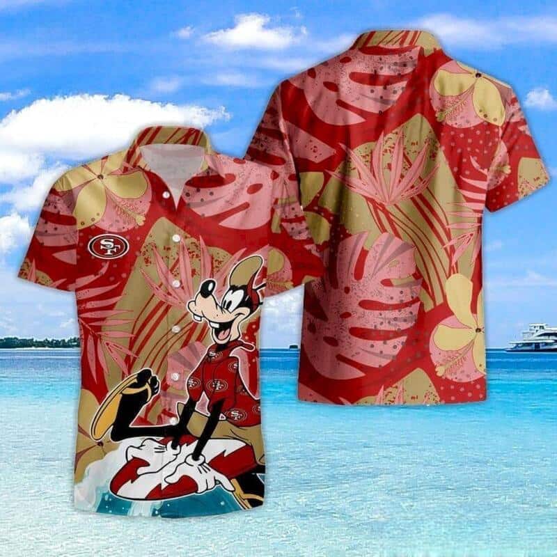 Goofy NFL San Francisco 49ers Hawaiian Shirt For Summer Lovers Goofy NFL San Francisco 49ers Hawaiian Shirt For Summer Lovers
