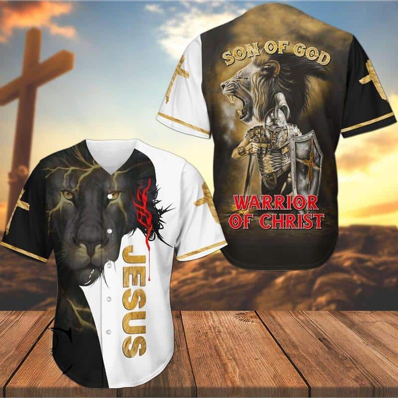 Jesus Baseball Jersey Son Of God Warrior Of Christ Best Christian Gift Jesus Baseball Jersey Son Of God Warrior Of Christ Best Christian Gift