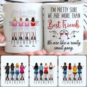 Personalized Mug, Best Birthday Gifts For Best Friends, 4 Girls - Drink Team Customized Coffee Mug With Names Personalized Mug, Best Birthday Gifts For Best Friends, 4 Girls - Drink Team Customized Coffee Mug With Names