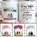 Personalized Mug, Surprise Birthday Gifts, 2 Sisters Customized Coffee Mug With Names Personalized Mug, Surprise Birthday Gifts, 2 Sisters Customized Coffee Mug With Names