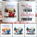 Personalized Mug, Special Father's Day Gifts, Dad - 2 Daughters Customized Coffee Mug With Names Personalized Mug, Special Father's Day Gifts, Dad - 2 Daughters Customized Coffee Mug With Names