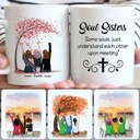 Personalized Mug, Best Birthday Gifts, 3 Sisters Customized Coffee Mug With Names Personalized Mug, Best Birthday Gifts, 3 Sisters Customized Coffee Mug With Names