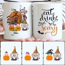 Personalized Mug, Unique Halloween Gifts For Mom, Family & 2 Kids Customized Coffee Mug With Names Personalized Mug, Unique Halloween Gifts For Mom, Family & 2 Kids Customized Coffee Mug With Names