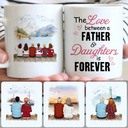 Personalized Mug, Unique Father's Day Gifts, Dad & 5 Daughters Customized Coffee Mug With Names Personalized Mug, Unique Father's Day Gifts, Dad & 5 Daughters Customized Coffee Mug With Names