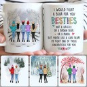 Personalized Mug, Surprise Christmas Gifts, 5 Best Friends Customized Coffee Mug With Names Personalized Mug, Surprise Christmas Gifts, 5 Best Friends Customized Coffee Mug With Names