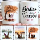 Personalized Mug, Unique Birthday Gifts, 2 Best Friends Forever Customized Coffee Mug With Names Personalized Mug, Unique Birthday Gifts, 2 Best Friends Forever Customized Coffee Mug With Names