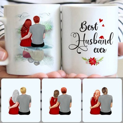 Best Husband Ever Customized Coffee Mug With Names, Personalized Mug, Romantic Valentine's Day Gifts Best Husband Ever Customized Coffee Mug With Names, Personalized Mug, Romantic Valentine's Day Gifts