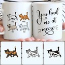 Personalized Mug, Surprise Birthday Gifts, 4 Cats Customized Coffee Mug With Names