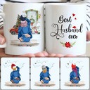 Personalized Mug, Romantic Christmas Gifts, Best Husband Ever Customized Coffee Mug With Names Personalized Mug, Romantic Christmas Gifts, Best Husband Ever Customized Coffee Mug With Names