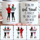 Personalized Mug, Surprise Christmas Gifts, 2 Best Friends Customized Coffee Mug With Names