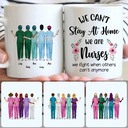 Personalized Mug, Perfect Birthday Gifts, 5 Nurses Customized Coffee Mug With Names