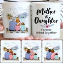 Personalized Mug, Best Mother's Day Gifts, Grandma, Mom & Kid, Customized Coffee Mug With Names