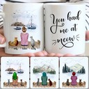 Personalized Mug, Best Gifts For Her Wife Girlfriend, Girl & 2 Cats Customized Coffee Mug With Names Personalized Mug, Best Gifts For Her Wife Girlfriend, Girl & 2 Cats Customized Coffee Mug With Names