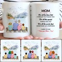 Personalized Mug, Surprise Gifts For Mother, Grandma, Mom & 2 Kids Customized Coffee Mug With Names Personalized Mug, Surprise Gifts For Mother, Grandma, Mom & 2 Kids Customized Coffee Mug With Names
