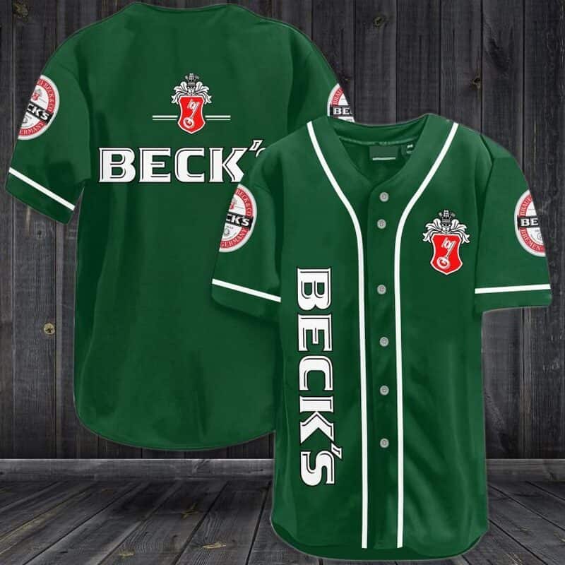 Beck’s Beer Baseball Jersey Gift For Sporty Husband