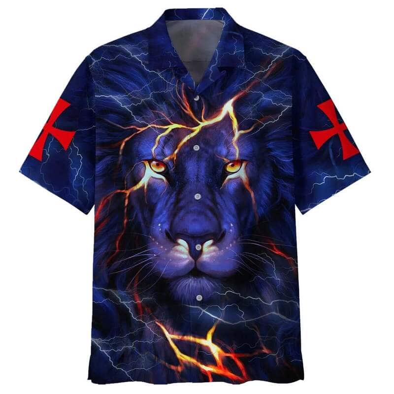 Lion King Jesus Religious Gift For Believers Christian Hawaiian Shirt Lion King Jesus Religious Gift For Believers Christian Hawaiian Shirt