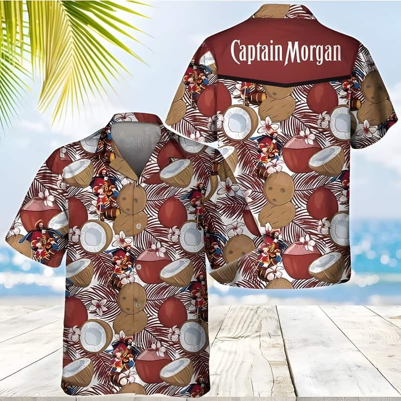 Classic Captain Morgan Hawaiian Shirt Coconut Gift For Friend Classic Captain Morgan Hawaiian Shirt Coconut Gift For Friend