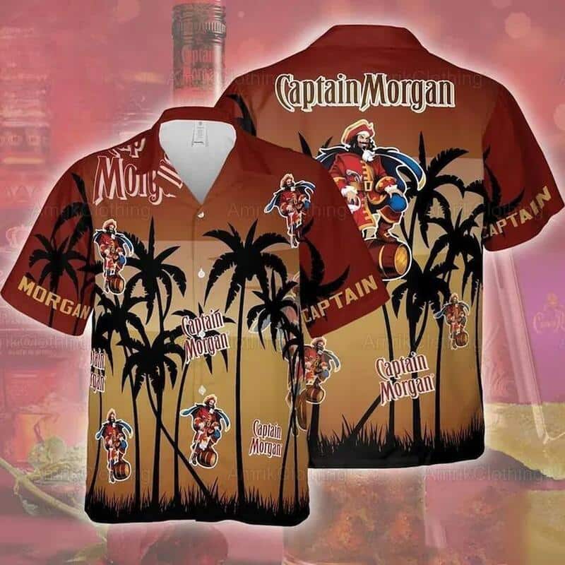 Captain Morgan Hawaiian Shirt Summer Vibes Gift For Friend Captain Morgan Hawaiian Shirt Summer Vibes Gift For Friend