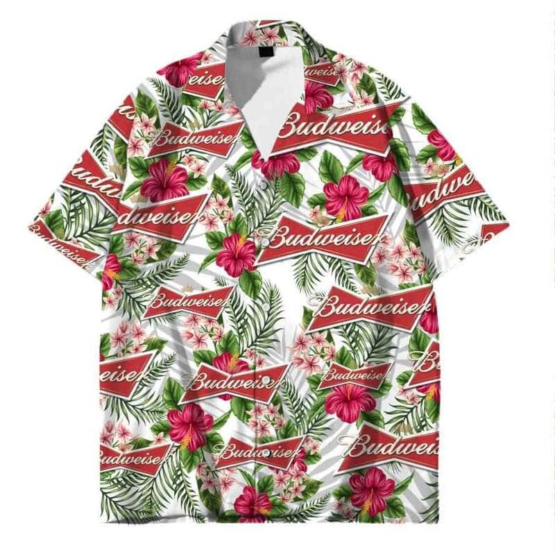 Retro Summer Budweiser Beer Hawaiian Shirt Best Gift For Beer Enthusiast Retro Summer Budweiser Beer Hawaiian Shirt Best Gift For Beer Enthusiast