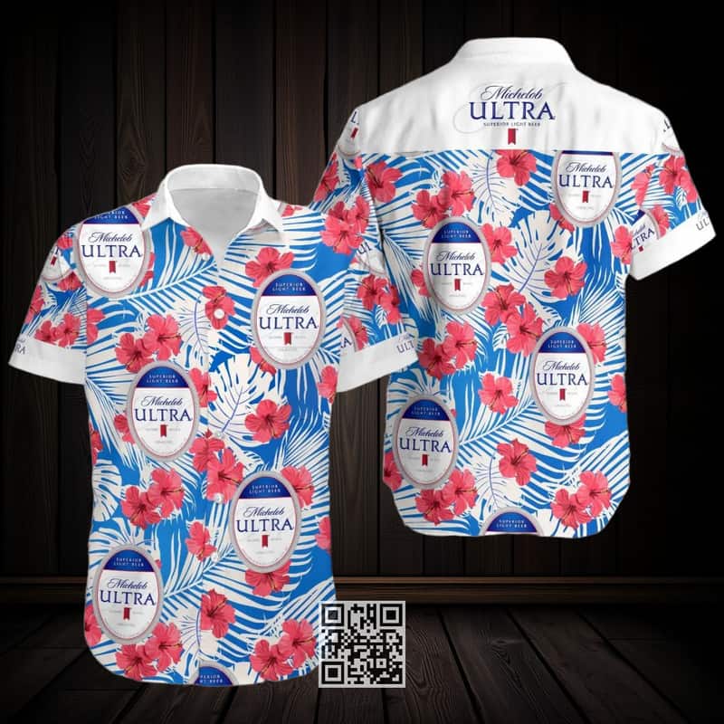 Michelob Ultra Beer Hawaiian Shirt Gift For Someone Who Loves The Beach Michelob Ultra Beer Hawaiian Shirt Gift For Someone Who Loves The Beach