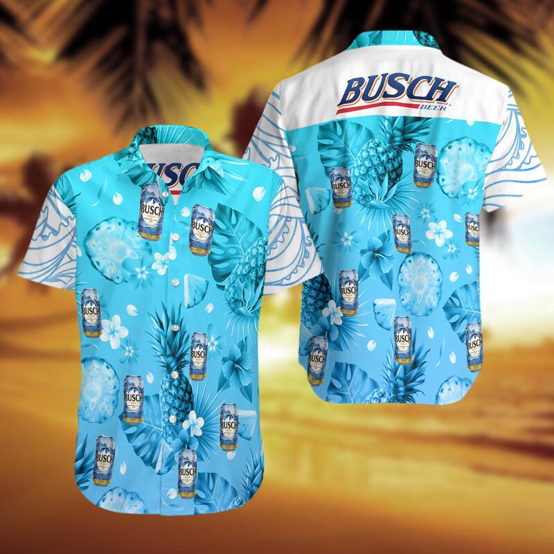 Busch Latte Hawaiian Shirt Tropical Nature Best Gift For Daughter Busch Latte Hawaiian Shirt Tropical Nature Best Gift For Daughter