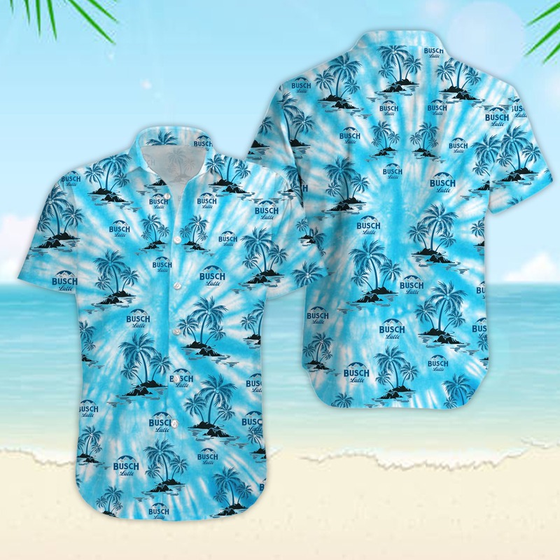 Busch Latte Beer Hawaiian Shirt Coconut Trees Best Gift For Summer Trip Busch Latte Beer Hawaiian Shirt Coconut Trees Best Gift For Summer Trip