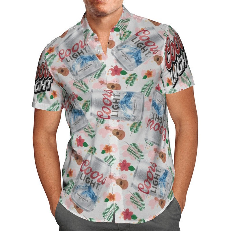 Trending Coors Light Beer Hawaiian Shirt Aloha Culture Gift For Beer Lovers Trending Coors Light Beer Hawaiian Shirt Aloha Culture Gift For Beer Lovers