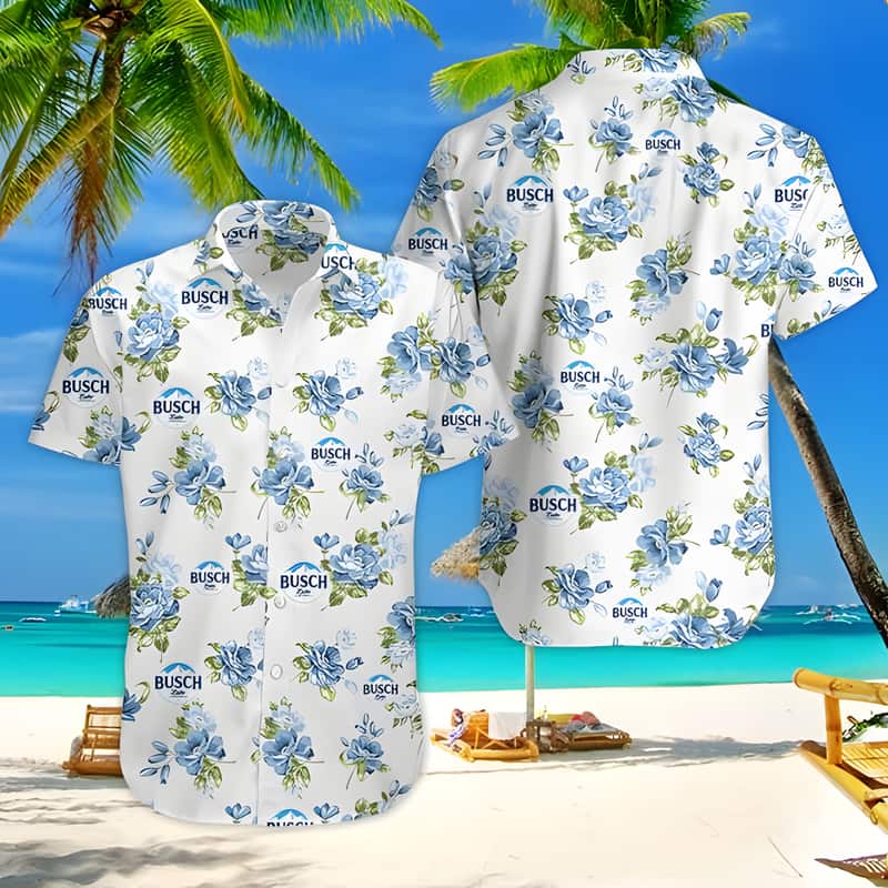 Basic Busch Latte Beer Hawaiian Shirt Beach Gift For Beer Drinkers Basic Busch Latte Beer Hawaiian Shirt Beach Gift For Beer Drinkers
