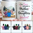Personalized Mug, Memorial Gifts For Mom, Mother & 2 Daughters Customized Coffee Mug With Names Personalized Mug, Memorial Gifts For Mom, Mother & 2 Daughters Customized Coffee Mug With Names