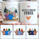 Personalized Mug, Best Thanksgiving Gifts, Mother & 2 Daughters Customized Coffee Mug With Names Personalized Mug, Best Thanksgiving Gifts, Mother & 2 Daughters Customized Coffee Mug With Names